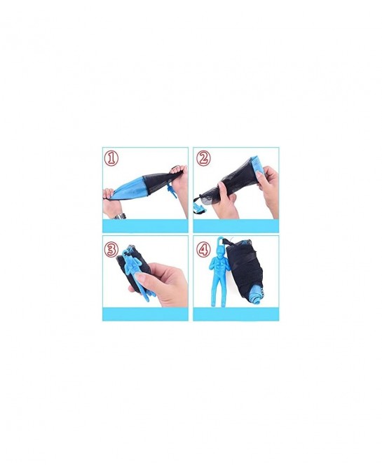 Hand Throw Parachute Children's Parachute 6-Piece Hand Throw Parachute Square Beach Outdoor Sports Toy $15.45 Miniature Novel...