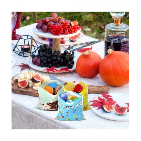 Thanksgiving Plastic Bags Drawstring Goody Bags 72PCS Plastic Thanksgiving Treat Bags for Kids Fall Party Favor Treat Bags $1...
