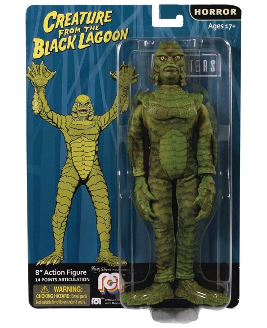 Horror Creature from The Black Lagoon 8" Action Figure Multicolor $41.06 Action Figures