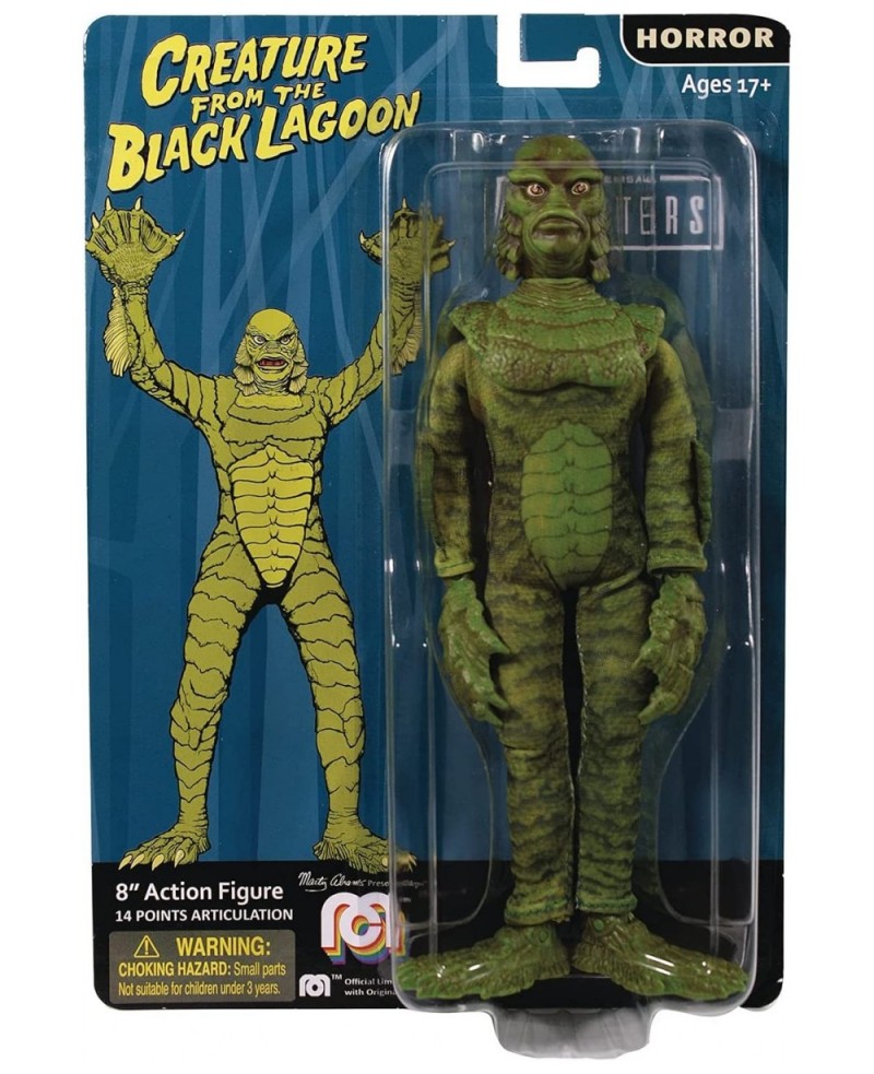 Horror Creature from The Black Lagoon 8" Action Figure Multicolor $41.06 Action Figures