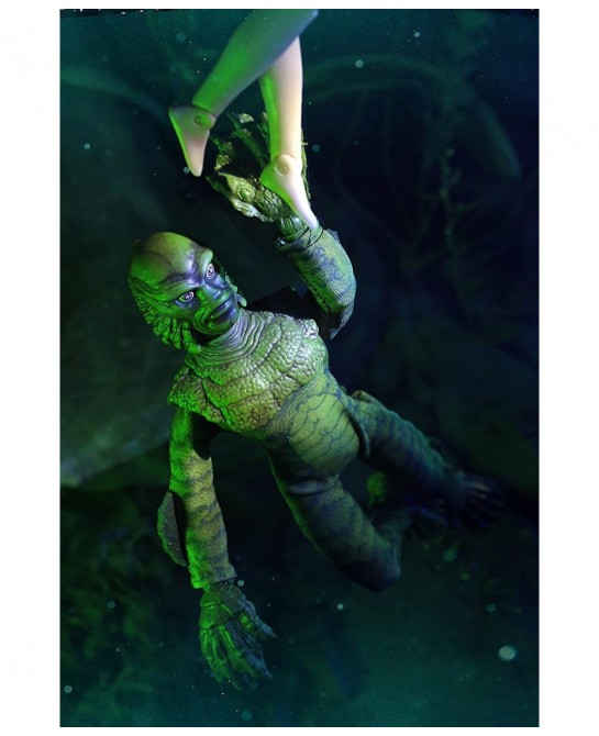 Horror Creature from The Black Lagoon 8" Action Figure Multicolor $41.06 Action Figures