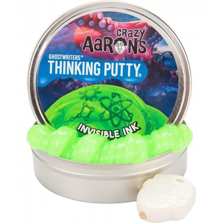 Ghostwriter Thinking Putty - Invisible Ink Putty with Glow Charger UV Light - 4" Non-Toxic Putty Never Dries Out $34.01 Slime...