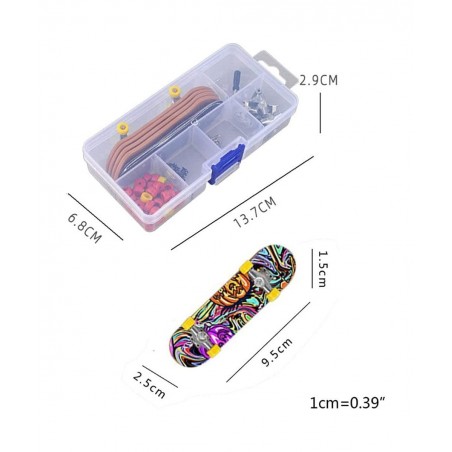 5pcs/Set Skateboard Board Game Toy DIY Kit Party Favors Gifts $20.48 Finger Toys