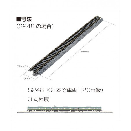 Unitrack 315mm (12 3/8") Radius 45-Degree Curve Track (4-Piece) $19.71 Toy Train Set Tracks