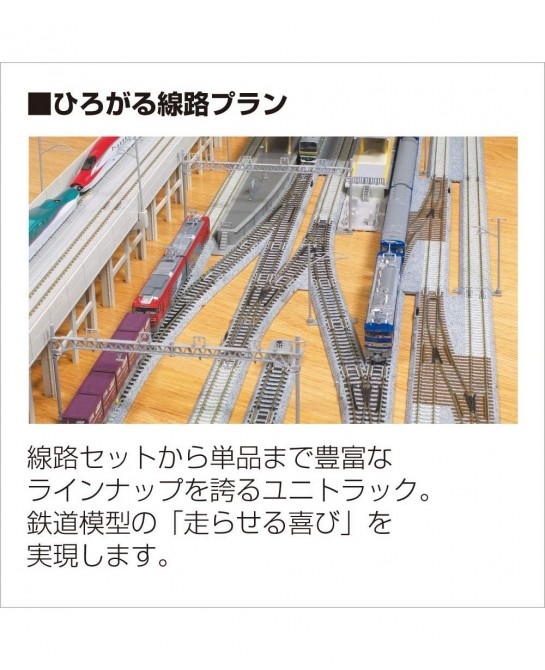 Unitrack 315mm (12 3/8") Radius 45-Degree Curve Track (4-Piece) $19.71 Toy Train Set Tracks
