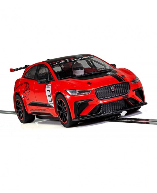 Jaguar I-Pace Red 3 1:32 Slot Race Car C4042 $88.12 Slot Cars Race Tracks & Accessories