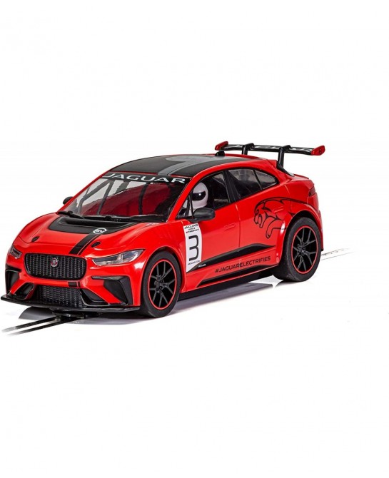 Jaguar I-Pace Red 3 1:32 Slot Race Car C4042 $88.12 Slot Cars Race Tracks & Accessories