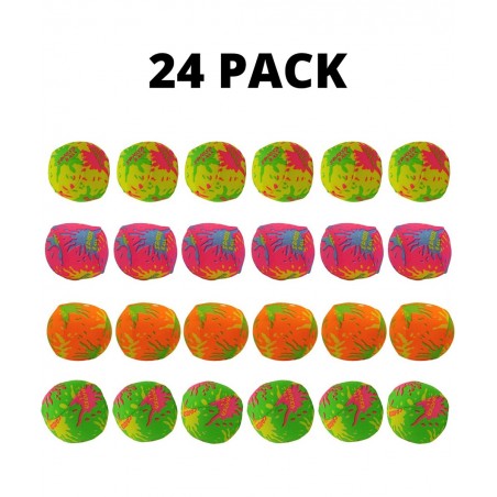 24 Pack - 2" Water Bomb Splash Balls - Mini Water Absorbent Ball - Kids Pool Toys Outdoor Water Activities for Kids Pool Beac...