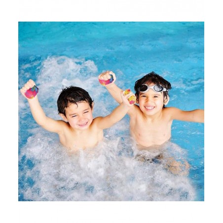 24 Pack - 2" Water Bomb Splash Balls - Mini Water Absorbent Ball - Kids Pool Toys Outdoor Water Activities for Kids Pool Beac...