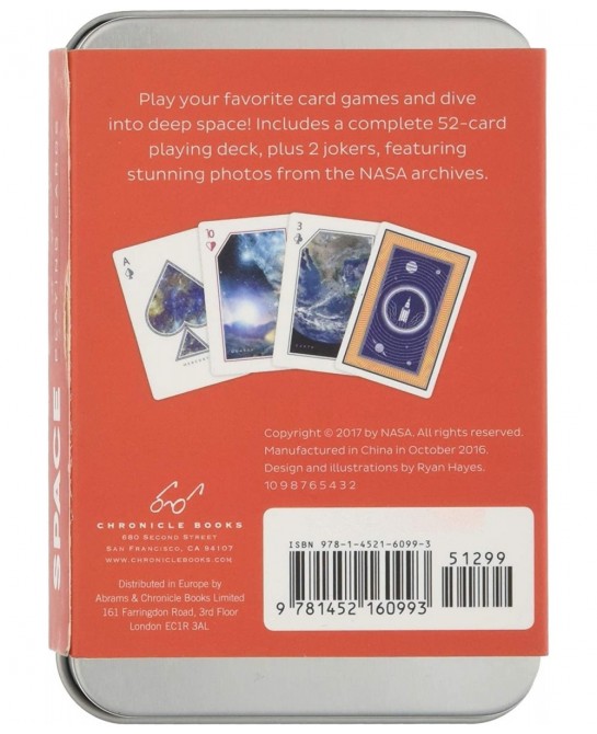Space Playing Cards: Featuring Photos from the Archives of NASA (Premium Playing Cards Cool Poker Cards NASA Gifts) $19.10 Ca...