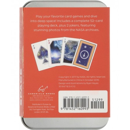 Space Playing Cards: Featuring Photos from the Archives of NASA (Premium Playing Cards Cool Poker Cards NASA Gifts) $19.10 Ca...