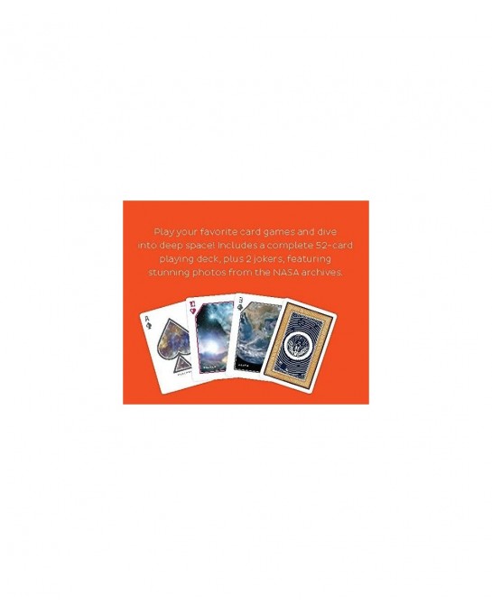 Space Playing Cards: Featuring Photos from the Archives of NASA (Premium Playing Cards Cool Poker Cards NASA Gifts) $19.10 Ca...