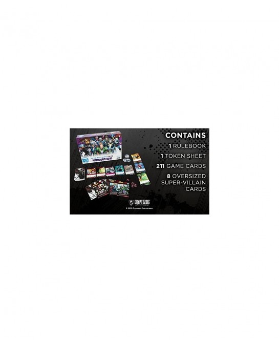 DC Deck-Building Game: Forever Evil - It’s Good to be Bad - Play as DC Universe Villains Harley Quinn Deathstroke Black Adam ...