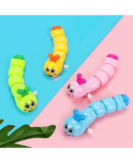 Swing Caterpillar Wind Up Toys for Kids Clockwork Mold Classic Educational Wind-Up Toys Christmas Eve Box Fillers Kids Gift f...