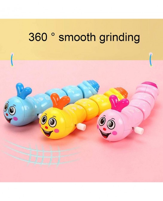Swing Caterpillar Wind Up Toys for Kids Clockwork Mold Classic Educational Wind-Up Toys Christmas Eve Box Fillers Kids Gift f...