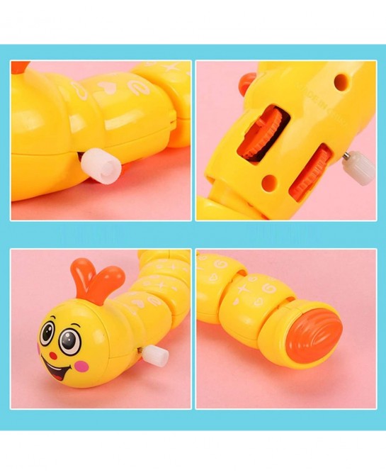 Swing Caterpillar Wind Up Toys for Kids Clockwork Mold Classic Educational Wind-Up Toys Christmas Eve Box Fillers Kids Gift f...