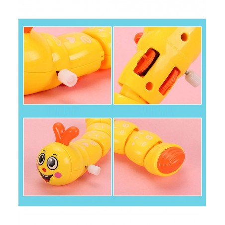 Swing Caterpillar Wind Up Toys for Kids Clockwork Mold Classic Educational Wind-Up Toys Christmas Eve Box Fillers Kids Gift f...