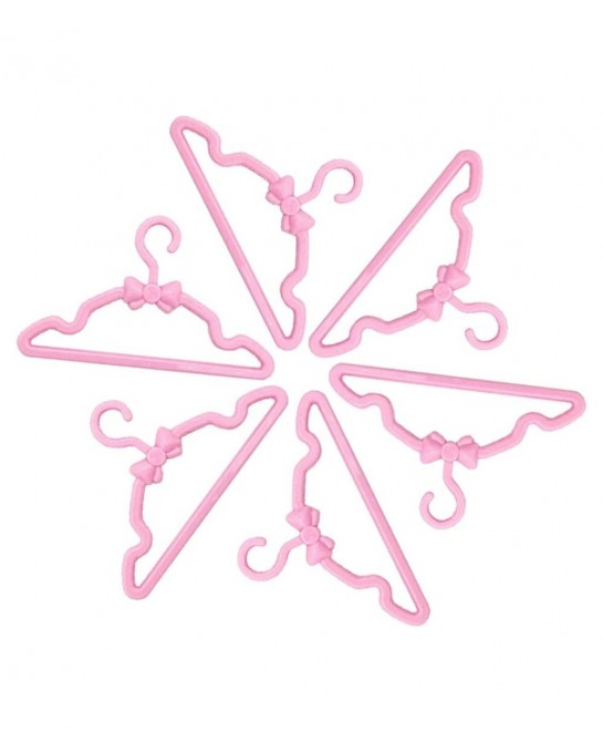 60 Pcs Mini Doll Clothes Hangers Plastic Mixed Little Hangers Doll Clothes Accessories for 11.5 inch Doll $16.60 Doll Accesso...