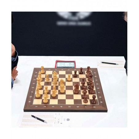 16" Wood Chess Board Tournament Chess Board with 1.6" Squares Ideal Gift for Chess Players $107.78 Board Games