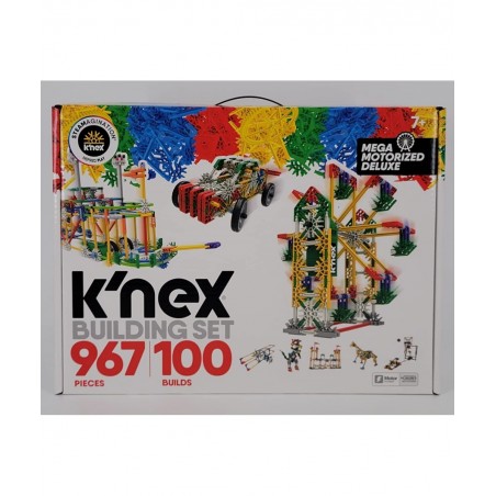 Mega Mororized Deluxe Building Set Steamagination Inspired Play (967 Pieces/ 100 Builds) $131.81 Toy Building Sets