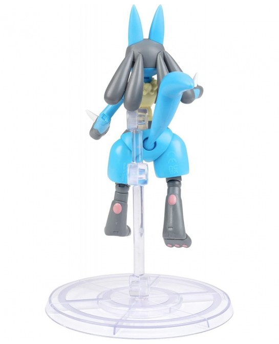 Pokémon 6" Lucario Articulated Battle Figure Toy with Display Stand - Officially Licensed - Collectible Pokemon Gift for Kids...