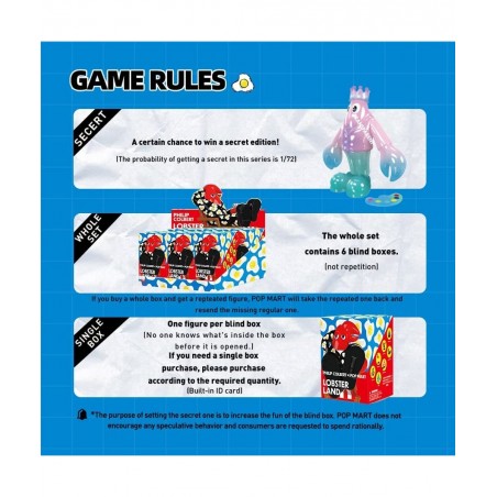 Philip Colbert Lobster Land Series 1PC Exclusive Action Figure Box Toy Bulk Box Popular Collectible Art Toy Cute Figure Creat...