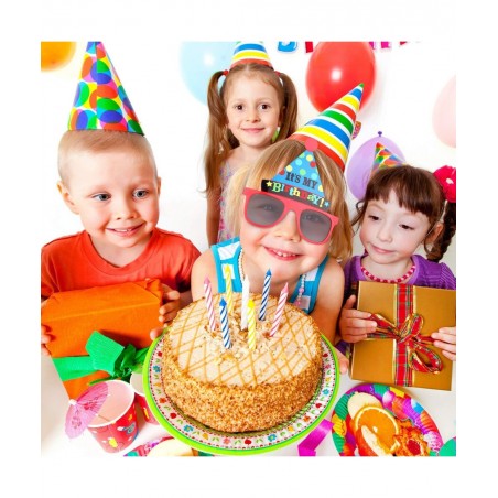 Happy Birthday Glasses It's My Birthday Funny Hat Glasses Birthday Party Sunglasses Novelty Party Hat Glasses Self Photo Prop...