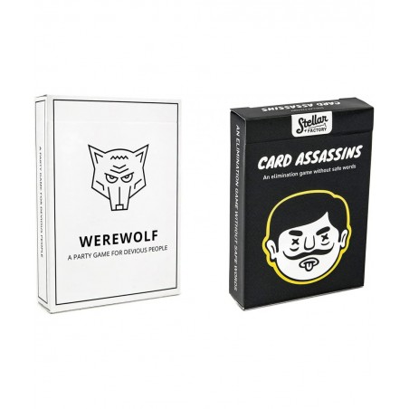 Werewolf + Card Assassins Party Pack $39.78 Card Games
