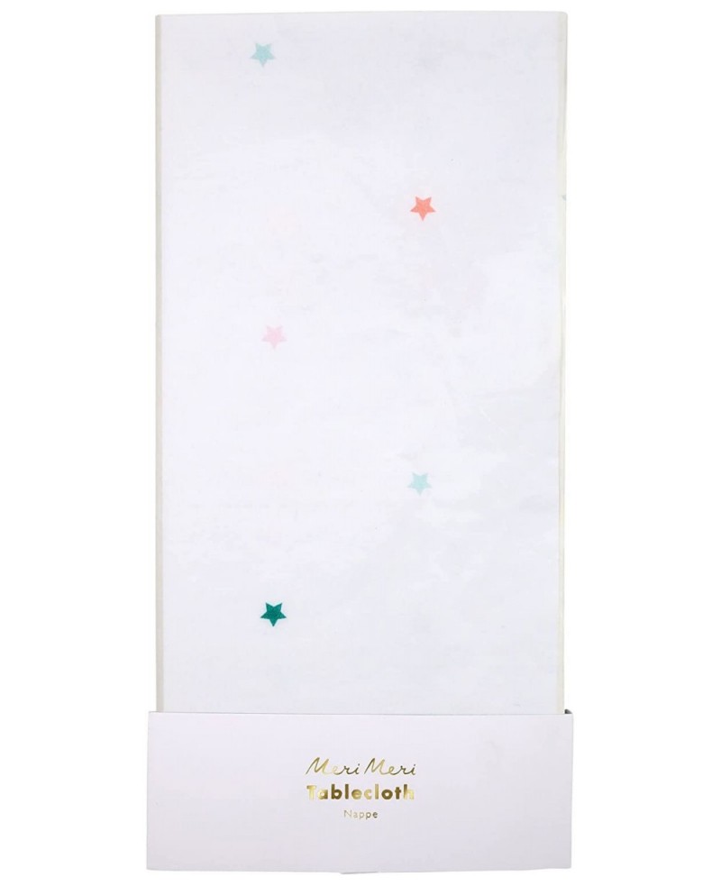 Rainbow Star Paper Tablecloth (Pack of 1) $26.36 Kids' Party Tablecovers