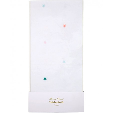 Rainbow Star Paper Tablecloth (Pack of 1) $26.36 Kids' Party Tablecovers