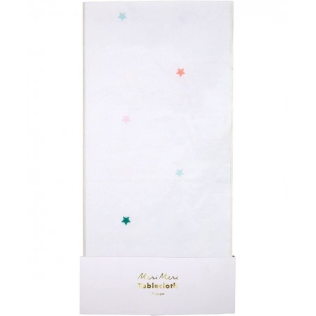 Rainbow Star Paper Tablecloth (Pack of 1) $26.36 Kids' Party Tablecovers