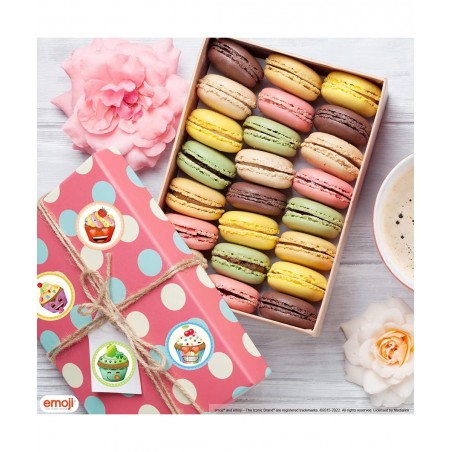 Cupcake Stickers for Kids 500PCS Cute Sweet Emotion Birthday Stickers Birthday Party Supply Classroom Reward Gift $13.59 Kids...