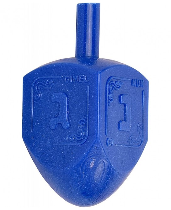30 Medium Dreidels - Assorted Colors - Classic Chanukah Spinning Draidel Game Gift and Prize - Bulk Value Pack - by Izzy n Di...
