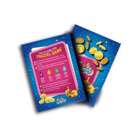 30 Medium Dreidels - Assorted Colors - Classic Chanukah Spinning Draidel Game Gift and Prize - Bulk Value Pack - by Izzy n Di...