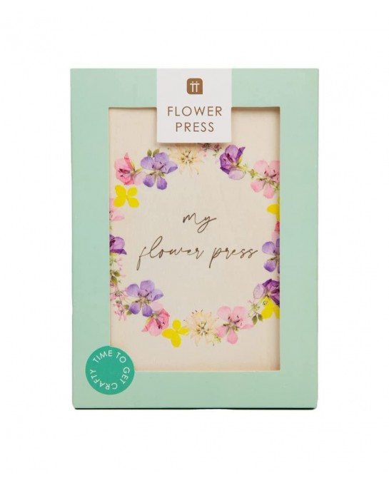 Wooden Flower Press Kit for Art and Crafts Supplies or Card Decorations | Preserve a Special Memory | Creative Gifts for Her ...