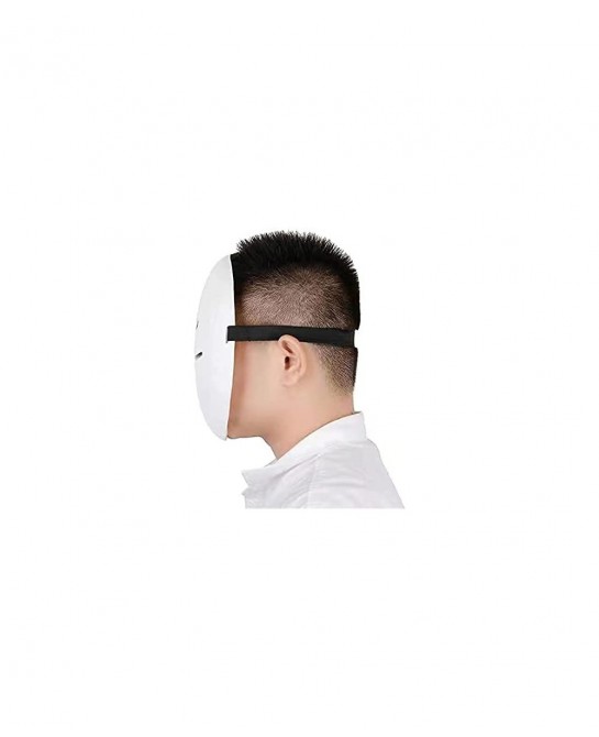 Halloween Dream Mask White Smile Cosplay Masquerade Mask Dream Mask Music Song Video Same Party Dance Cosplay Props $17.91 Ki...