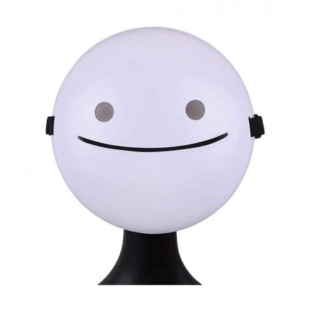 Halloween Dream Mask White Smile Cosplay Masquerade Mask Dream Mask Music Song Video Same Party Dance Cosplay Props $17.91 Ki...
