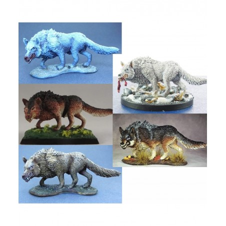 RPR77202 Bones Warg Miniature $17.39 Game Accessories