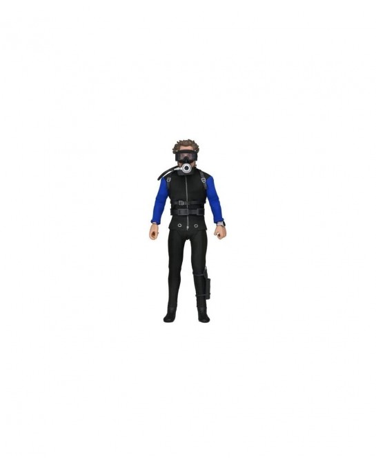 Jaws Shark CAGE Hooper 8IN Clothed Action Figure $63.05 Action Figures
