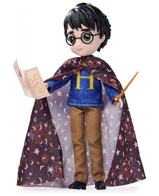 Harry Potter 8-inch Harry Potter Doll Gift Set with Invisibility Cloak and 5 Doll Accessories Kids Toys for Ages 6 and up $34...