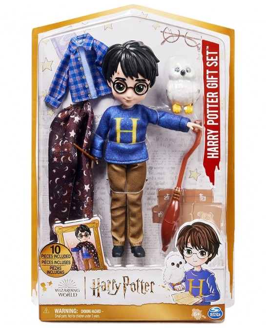 Harry Potter 8-inch Harry Potter Doll Gift Set with Invisibility Cloak and 5 Doll Accessories Kids Toys for Ages 6 and up $34...