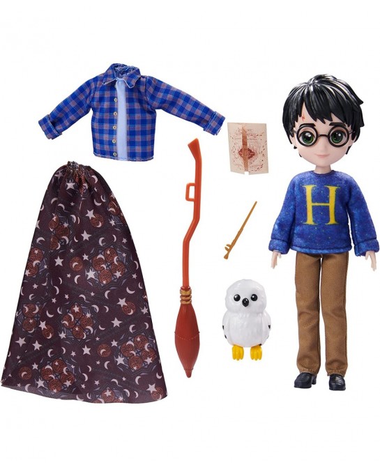 Harry Potter 8-inch Harry Potter Doll Gift Set with Invisibility Cloak and 5 Doll Accessories Kids Toys for Ages 6 and up $34...