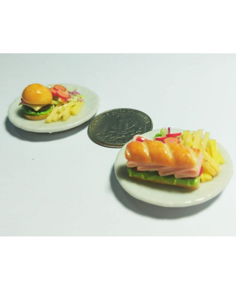 Dollhouse kits Miniature Food (Berger Hotdog) Made of Artificial Clay Realistic it Very Cute. $16.29 Dollhouse Accessories