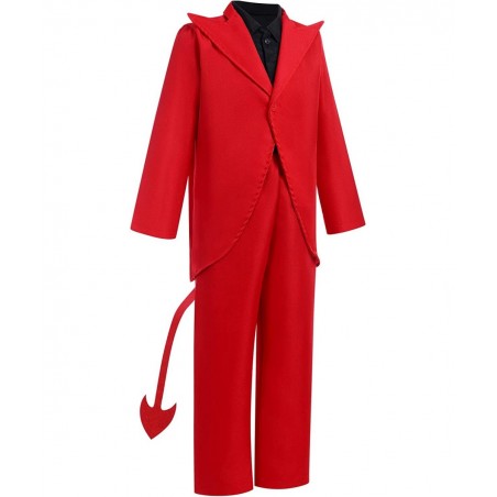 Kids Girls Boys Devil Costume Party Halloween Dress Up Clothes $46.88 Kids' Costumes