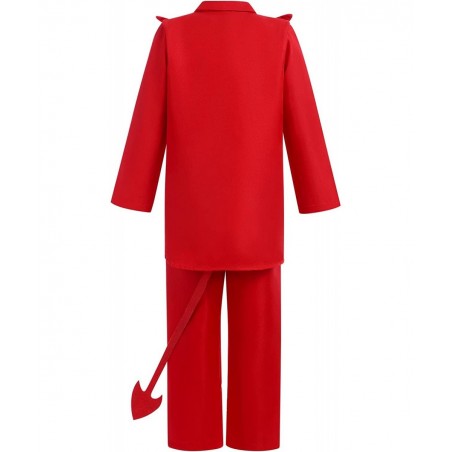 Kids Girls Boys Devil Costume Party Halloween Dress Up Clothes $46.88 Kids' Costumes