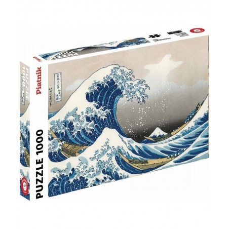 Hokusai The Wave 1000 Piece Jigsaw Puzzle $43.37 Jigsaw Puzzles