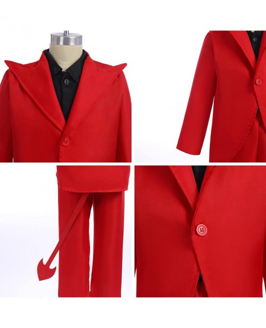 Kids Girls Boys Devil Costume Party Halloween Dress Up Clothes $46.88 Kids' Costumes