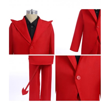 Kids Girls Boys Devil Costume Party Halloween Dress Up Clothes $46.88 Kids' Costumes