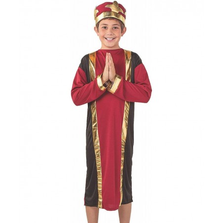 Kid's King Herod Costume - Christmas - 2 Pieces $37.74 Kids' Costumes