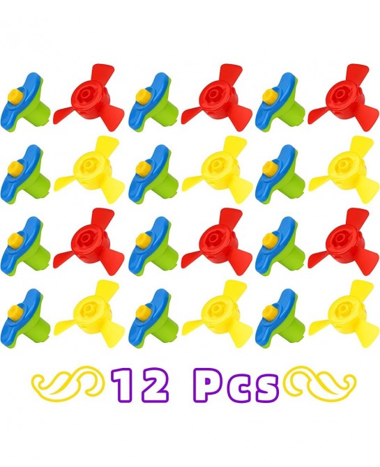 15 Pcs Light Up Spinning Tops with Launcher Novelty Spinners Flying Sauce Bulk Party Favors $29.79 Novelty Spinning Tops